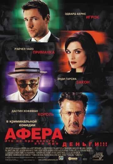 Афера, 2003: актеры, рейтинг, кто снимался, полная информация о фильме Confidence
