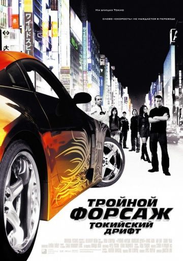 Тройной форсаж: Токийский дрифт, 2006: актеры, рейтинг, кто снимался, полная информация о фильме The Fast and the Furious: Tokyo Drift