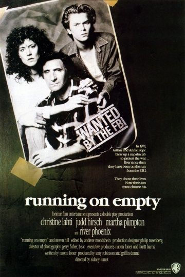На холостом ходу, 1988: актеры, рейтинг, кто снимался, полная информация о фильме Running on Empty