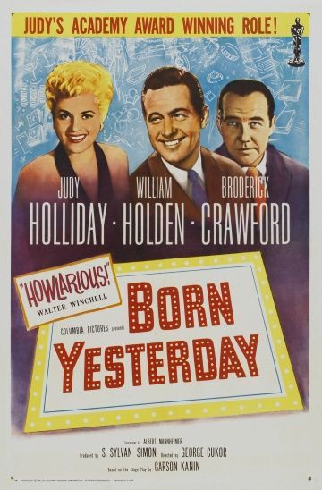 Рожденная вчера, 1950: актеры, рейтинг, кто снимался, полная информация о фильме Born Yesterday