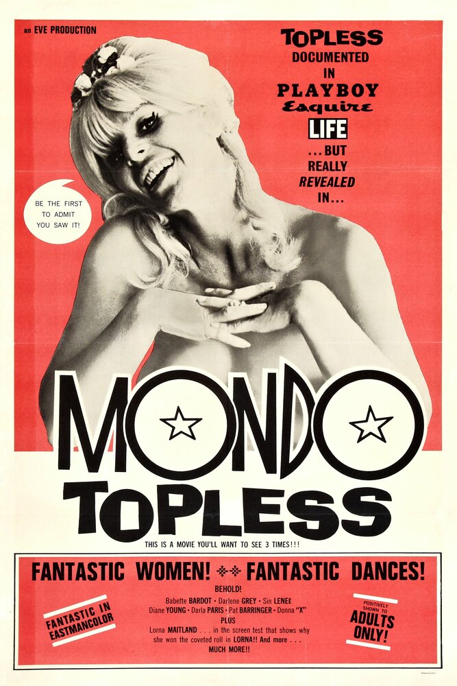 Мир топлесс, 1966: актеры, рейтинг, кто снимался, полная информация о фильме Mondo Topless