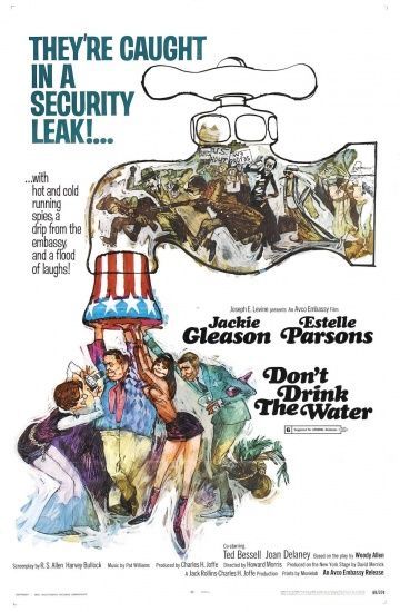 Не пейте воду, 1969: актеры, рейтинг, кто снимался, полная информация о фильме Don't Drink the Water