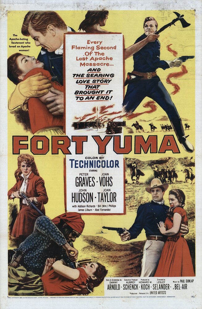 Fort Yuma, 1955: актеры, рейтинг, кто снимался, полная информация о фильме Fort Yuma