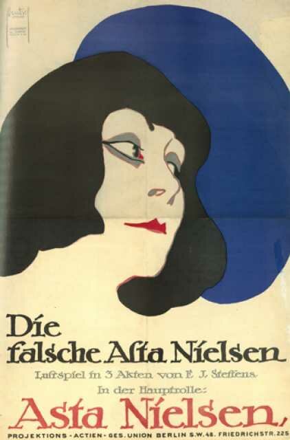 Фальшивая Аста Нильсен, 1915: актеры, рейтинг, кто снимался, полная информация о фильме Die falsche Asta Nielsen