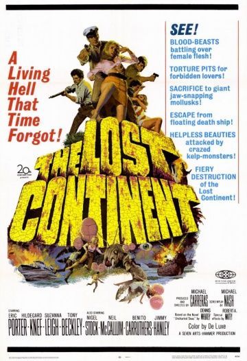 Затерянный континент, 1968: актеры, рейтинг, кто снимался, полная информация о фильме The Lost Continent