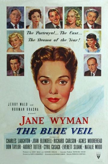 Голубая вуаль, 1951: актеры, рейтинг, кто снимался, полная информация о фильме The Blue Veil