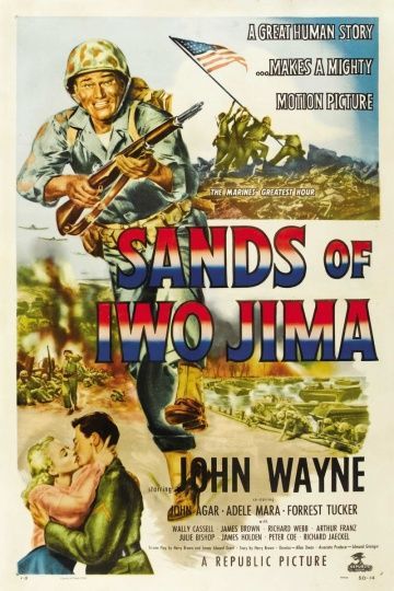 Пески Иводзимы, 1949: актеры, рейтинг, кто снимался, полная информация о фильме Sands of Iwo Jima