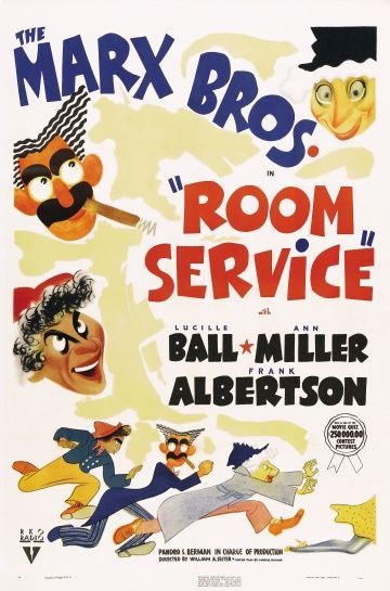 Обслуживание, 1938: актеры, рейтинг, кто снимался, полная информация о фильме Room Service