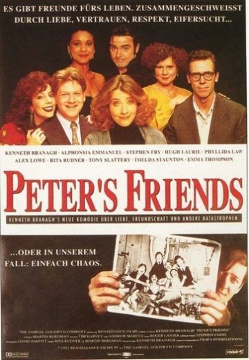 Друзья Питера, 1992: актеры, рейтинг, кто снимался, полная информация о фильме Peter's Friends