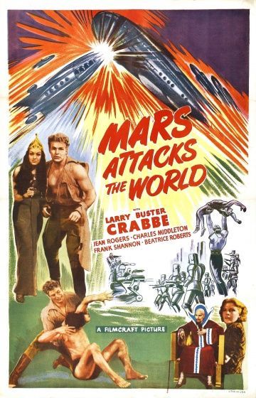 Марс атакует Землю, 1938: актеры, рейтинг, кто снимался, полная информация о фильме Mars Attacks the World