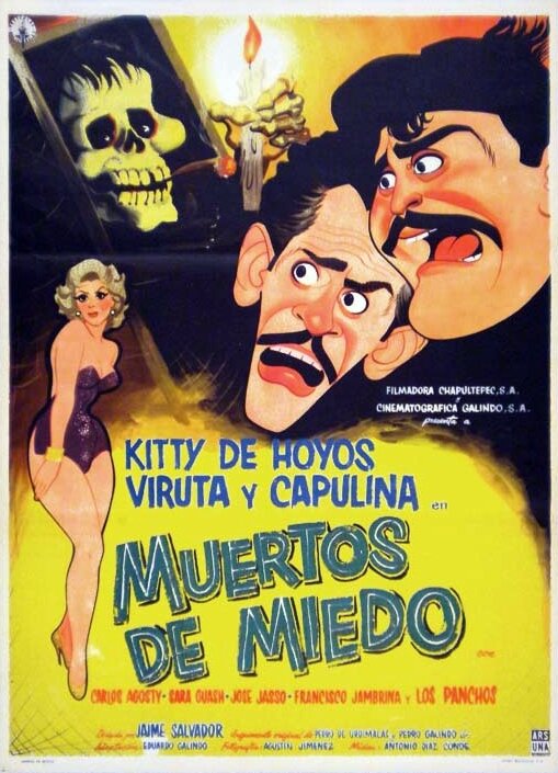 Muertos de miedo, 1958: актеры, рейтинг, кто снимался, полная информация о фильме Muertos de miedo