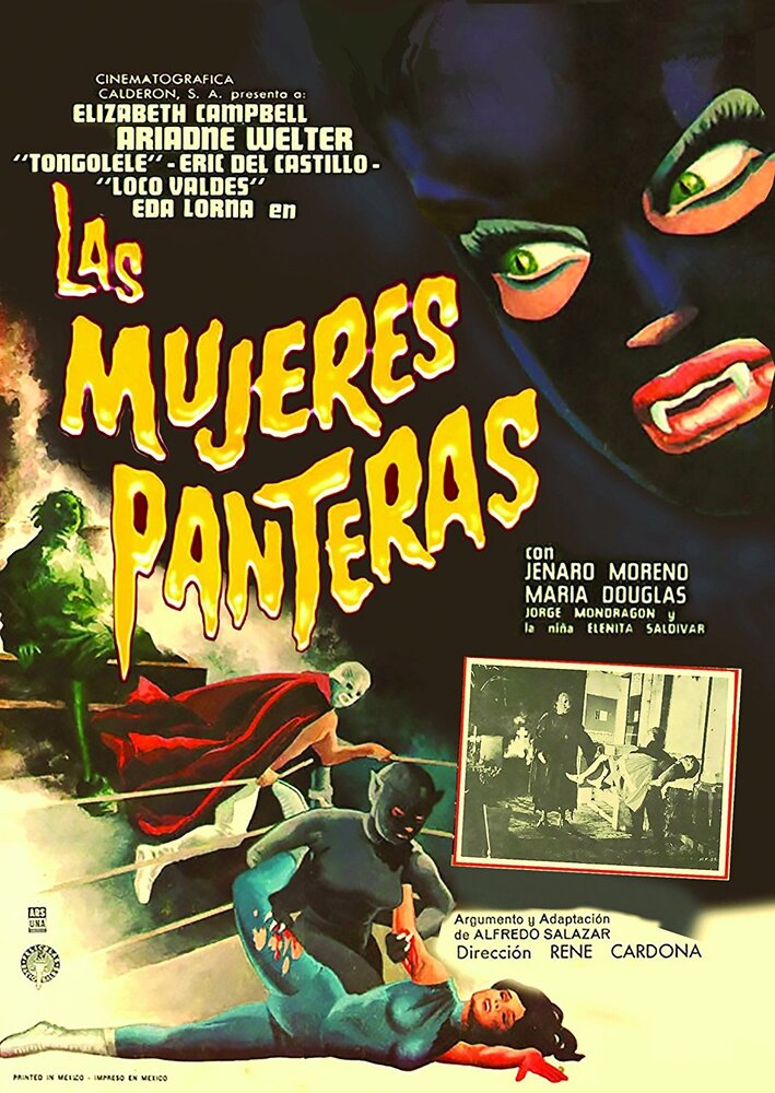 Женщины-пантеры, 1967: актеры, рейтинг, кто снимался, полная информация о фильме Las mujeres panteras