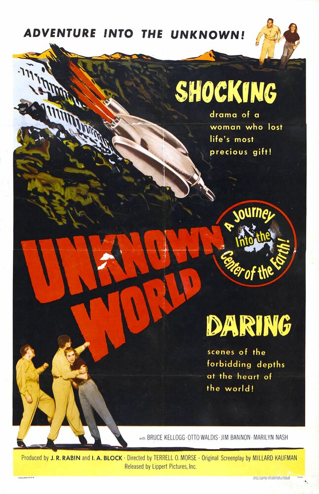 Неизвестный мир, 1951: актеры, рейтинг, кто снимался, полная информация о фильме Unknown World