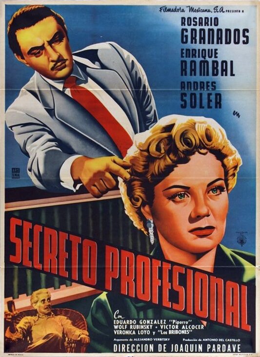 Secreto profesional, 1955: актеры, рейтинг, кто снимался, полная информация о фильме Secreto profesional