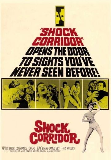 Шоковый коридор, 1963: актеры, рейтинг, кто снимался, полная информация о фильме Shock Corridor