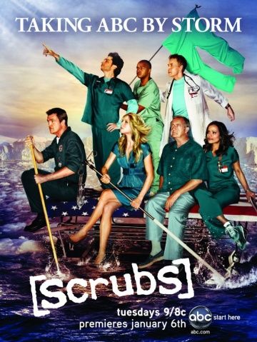 Клиника, 2001: актеры, рейтинг, кто снимался, полная информация о сериале Scrubs, все сезоны