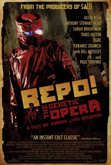 Генетическая опера, 2008: актеры, рейтинг, кто снимался, полная информация о фильме Repo! The Genetic Opera