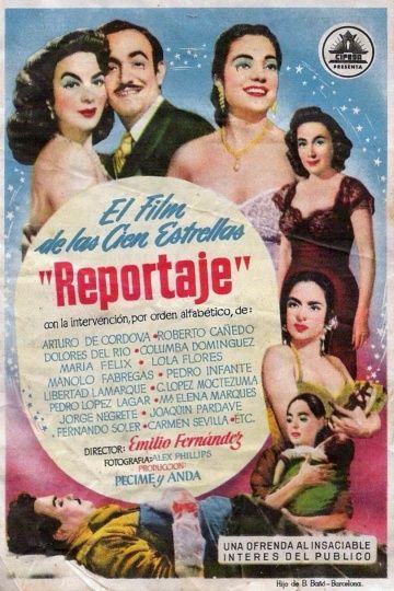 Репортаж, 1953: актеры, рейтинг, кто снимался, полная информация о фильме Reportaje