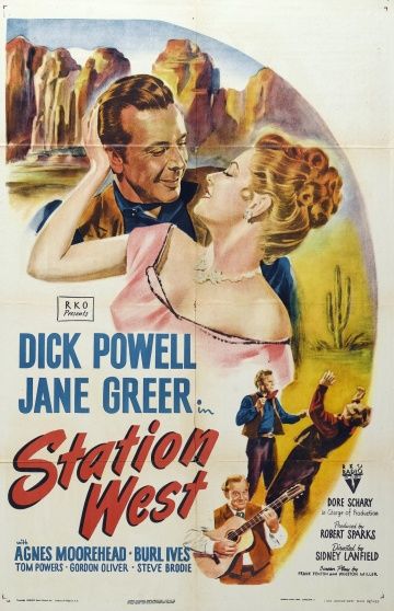 Станция Вест, 1948: актеры, рейтинг, кто снимался, полная информация о фильме Station West
