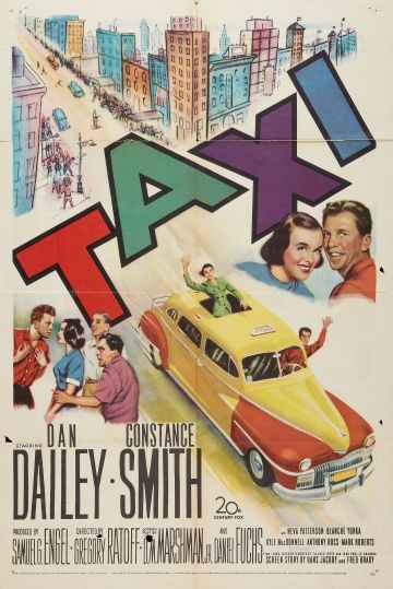 Такси, 1953: актеры, рейтинг, кто снимался, полная информация о фильме Taxi