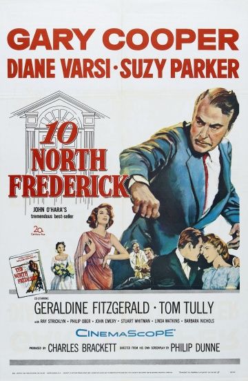 Дом №10 по Северной улице Фредерик, 1958: актеры, рейтинг, кто снимался, полная информация о фильме Ten North Frederick