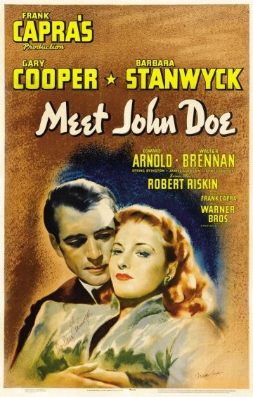 Познакомьтесь с Джоном Доу, 1941: актеры, рейтинг, кто снимался, полная информация о фильме Meet John Doe