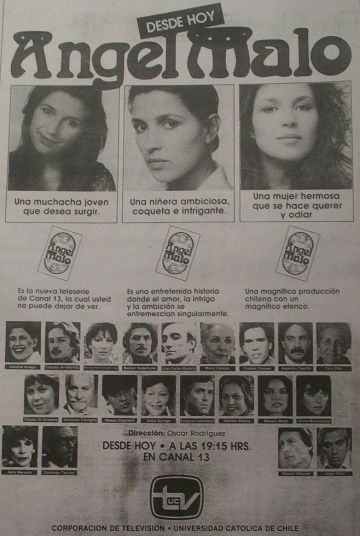 Жестокий ангел, 1986: актеры, рейтинг, кто снимался, полная информация о сериале Angel malo, все сезоны