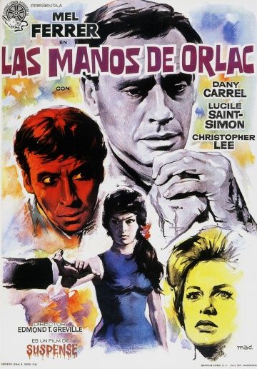 Руки Орлака, 1960: актеры, рейтинг, кто снимался, полная информация о фильме The Hands of Orlac