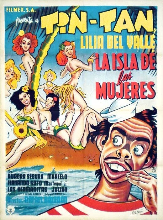 Остров женщин, 1953: актеры, рейтинг, кто снимался, полная информация о фильме La isla de las mujeres