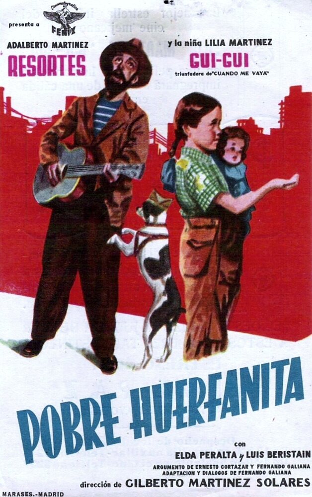 Pobre huerfanita, 1955: актеры, рейтинг, кто снимался, полная информация о фильме Pobre huerfanita