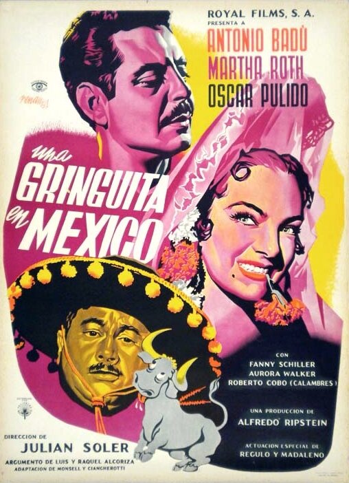 Una gringuita en México, 1951: актеры, рейтинг, кто снимался, полная информация о фильме Una gringuita en México