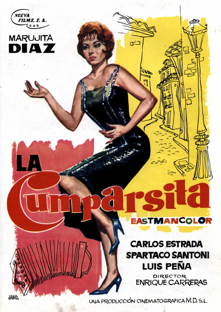 Кумпарсита, 1961: актеры, рейтинг, кто снимался, полная информация о фильме La cumparsita