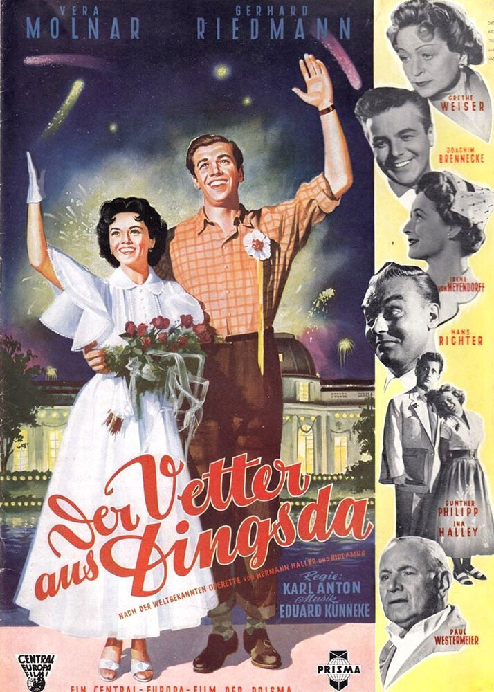 Der Vetter aus Dingsda, 1953: актеры, рейтинг, кто снимался, полная информация о фильме Der Vetter aus Dingsda