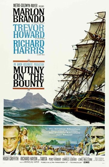 Мятеж на Баунти, 1962: актеры, рейтинг, кто снимался, полная информация о фильме Mutiny on the Bounty