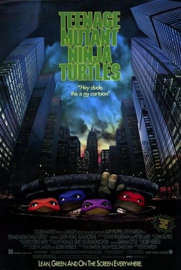 Черепашки-ниндзя, 1990: актеры, рейтинг, кто снимался, полная информация о фильме Teenage Mutant Ninja Turtles