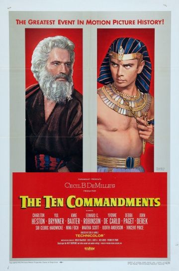 Десять заповедей, 1956: актеры, рейтинг, кто снимался, полная информация о фильме The Ten Commandments