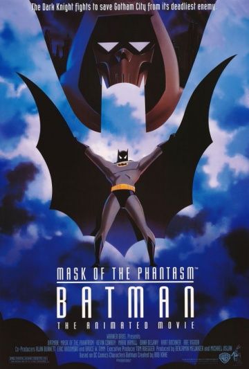 Бэтмен: Маска Фантазма, 1993: авторы, аниматоры, кто озвучивал персонажей, полная информация о мультфильме Batman: Mask of the Phantasm